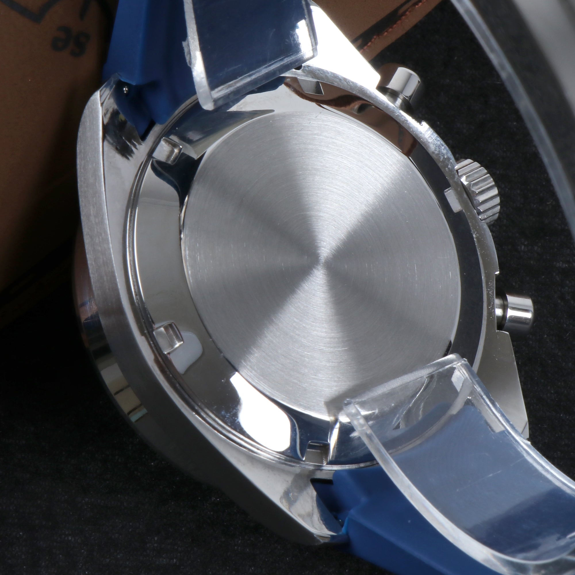 Custom Seiko Mod Blue Speed Watch