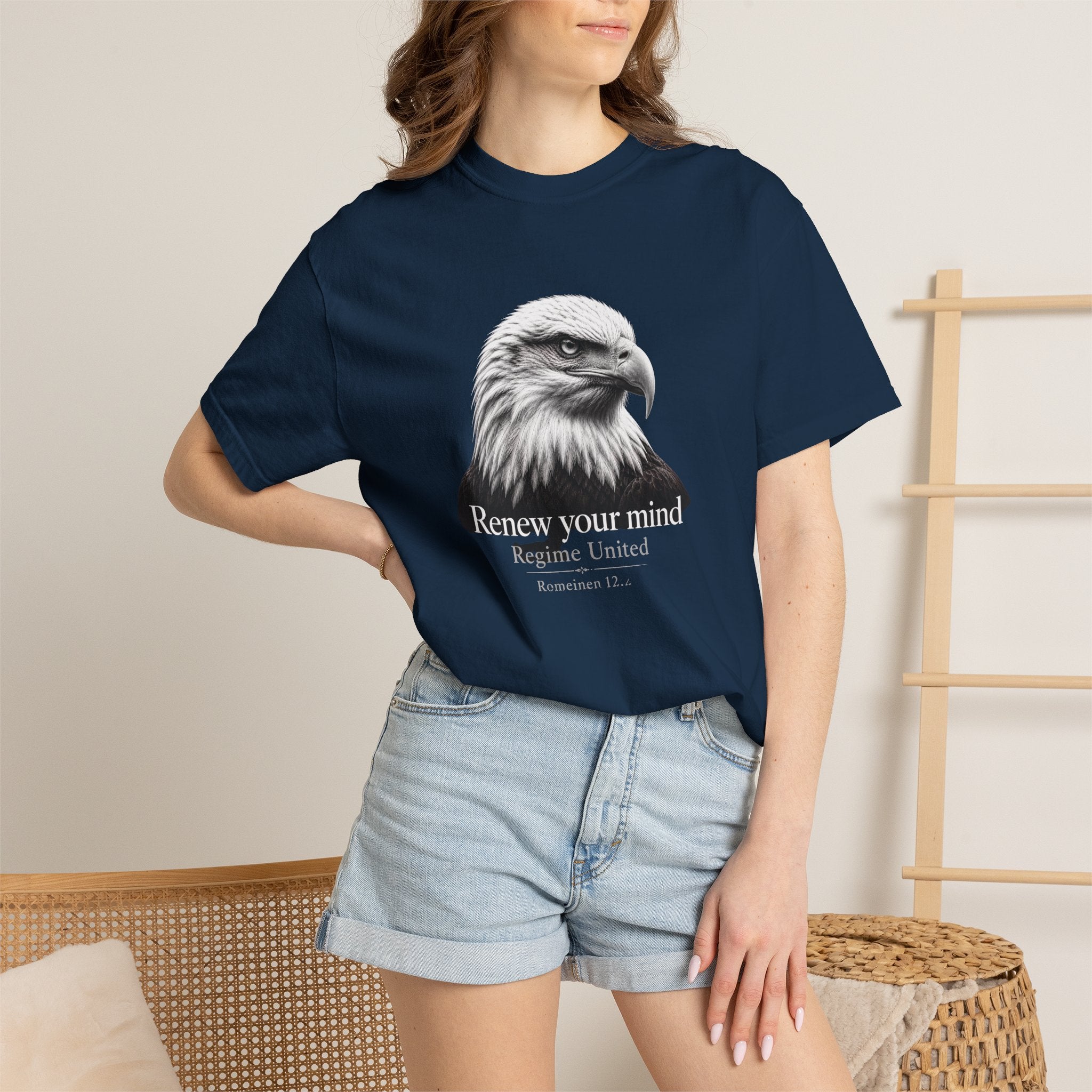 Eagle 'Renew Your Mind' Graphic T-Shirt — Regime United Vintage Tee