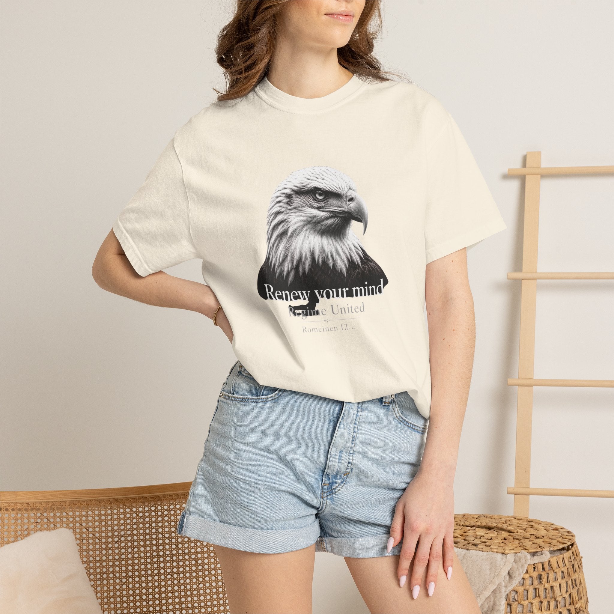 Eagle 'Renew Your Mind' Graphic T-Shirt — Regime United Vintage Tee