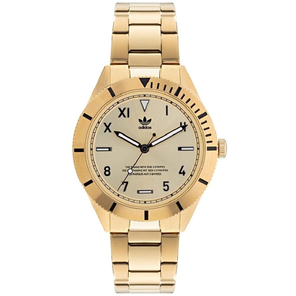 Gold Stainless Steel Bracelet Watch