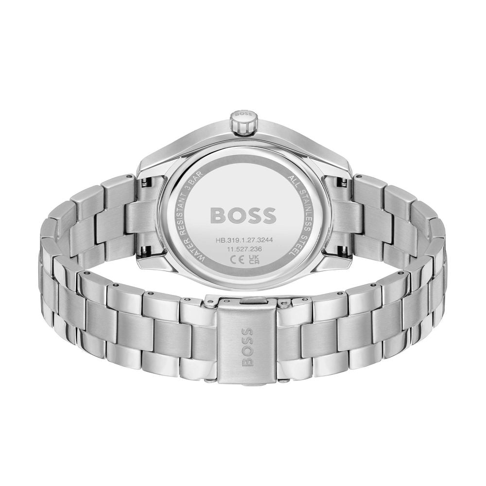 Silver Stainless Steel Dress Watch