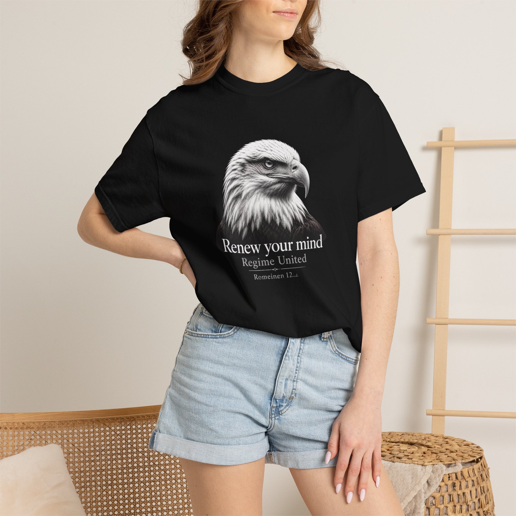 Eagle 'Renew Your Mind' Graphic T-Shirt — Regime United Vintage Tee