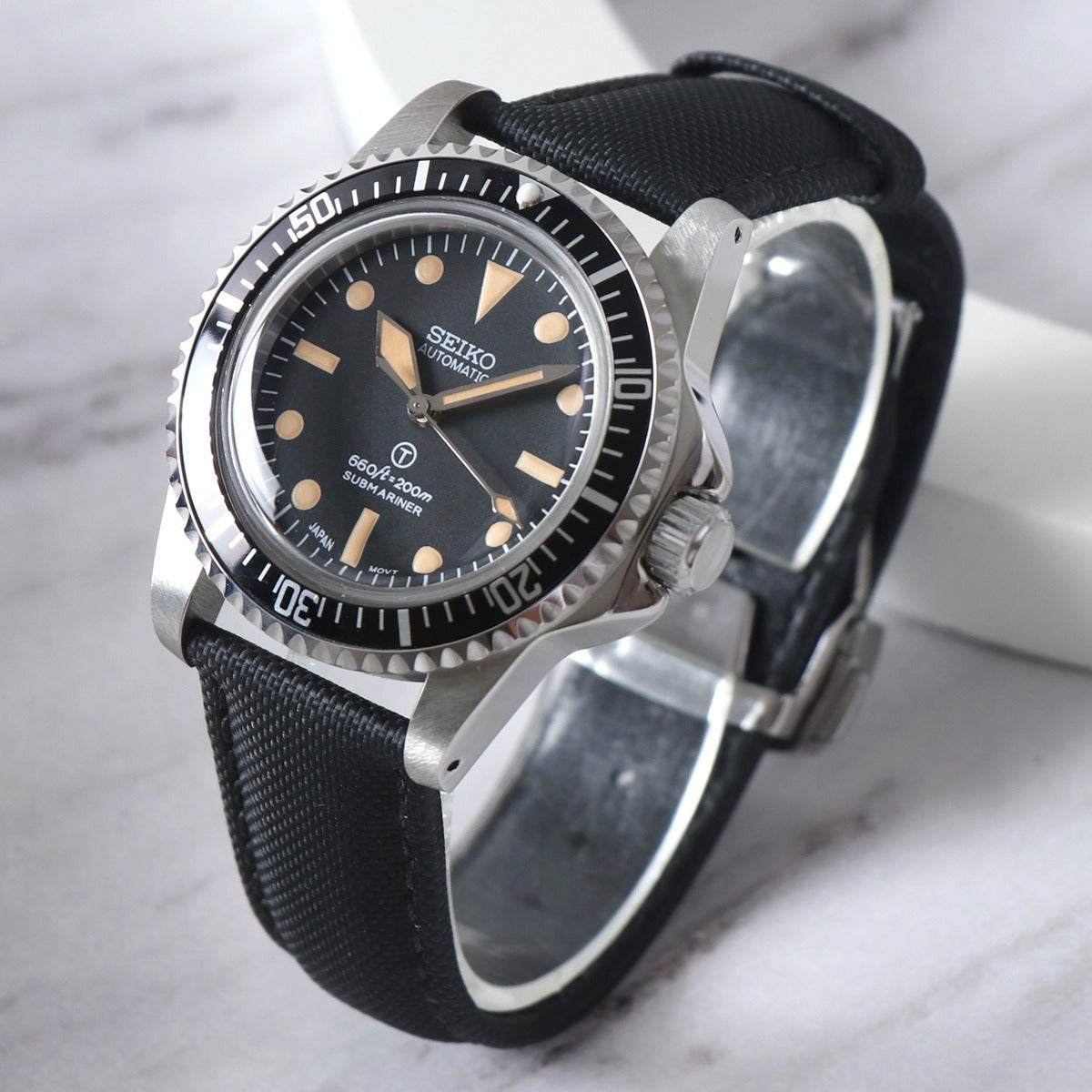 Custom Seiko Milsub Vintage Mod