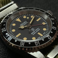 Custom Seiko Vintage Milsub GMT Mod