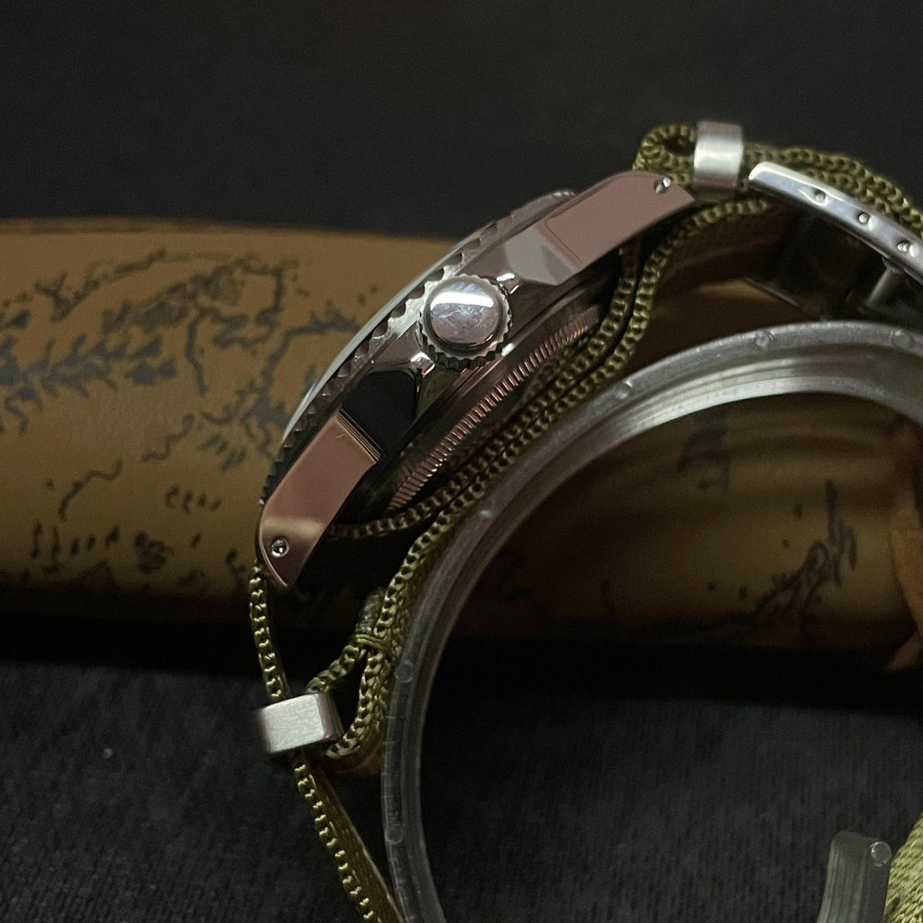 Custom Seiko Vintage Milsub GMT Mod