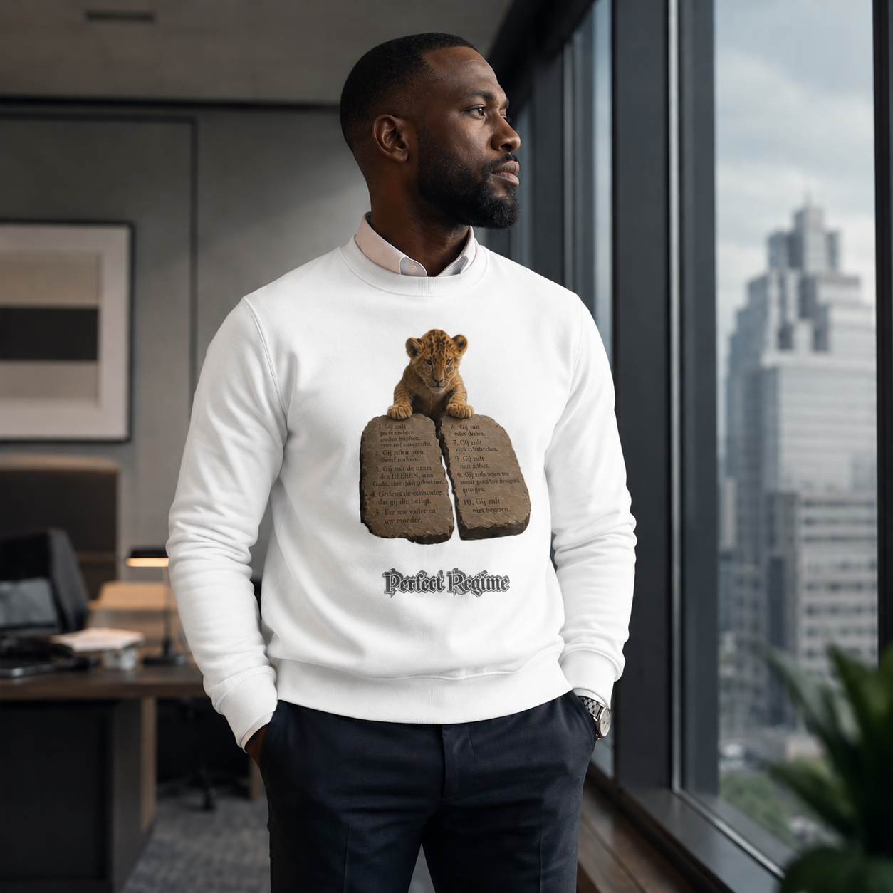 Perfect Regime - Sweatshirt 10 geboden (Uniseks)