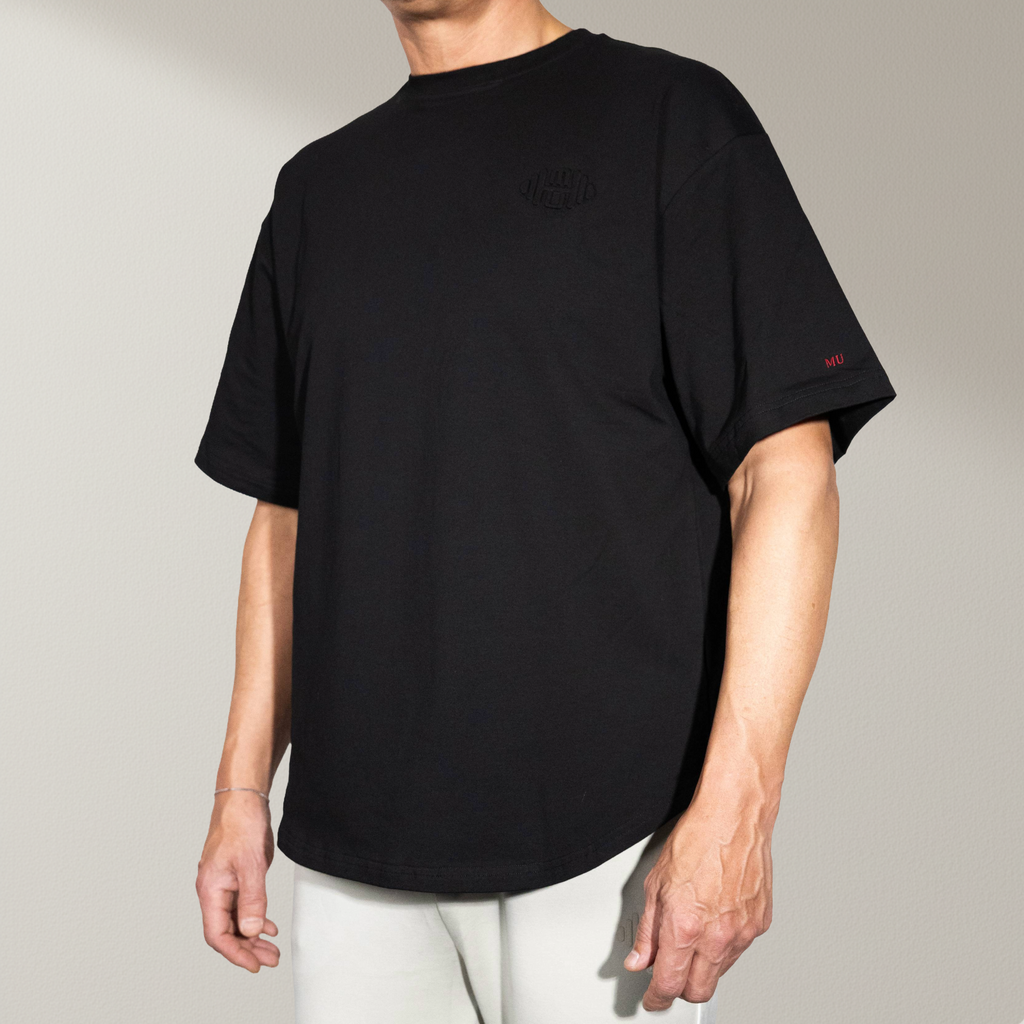 ROUND-EDGED OVERSIZED TEE Z1