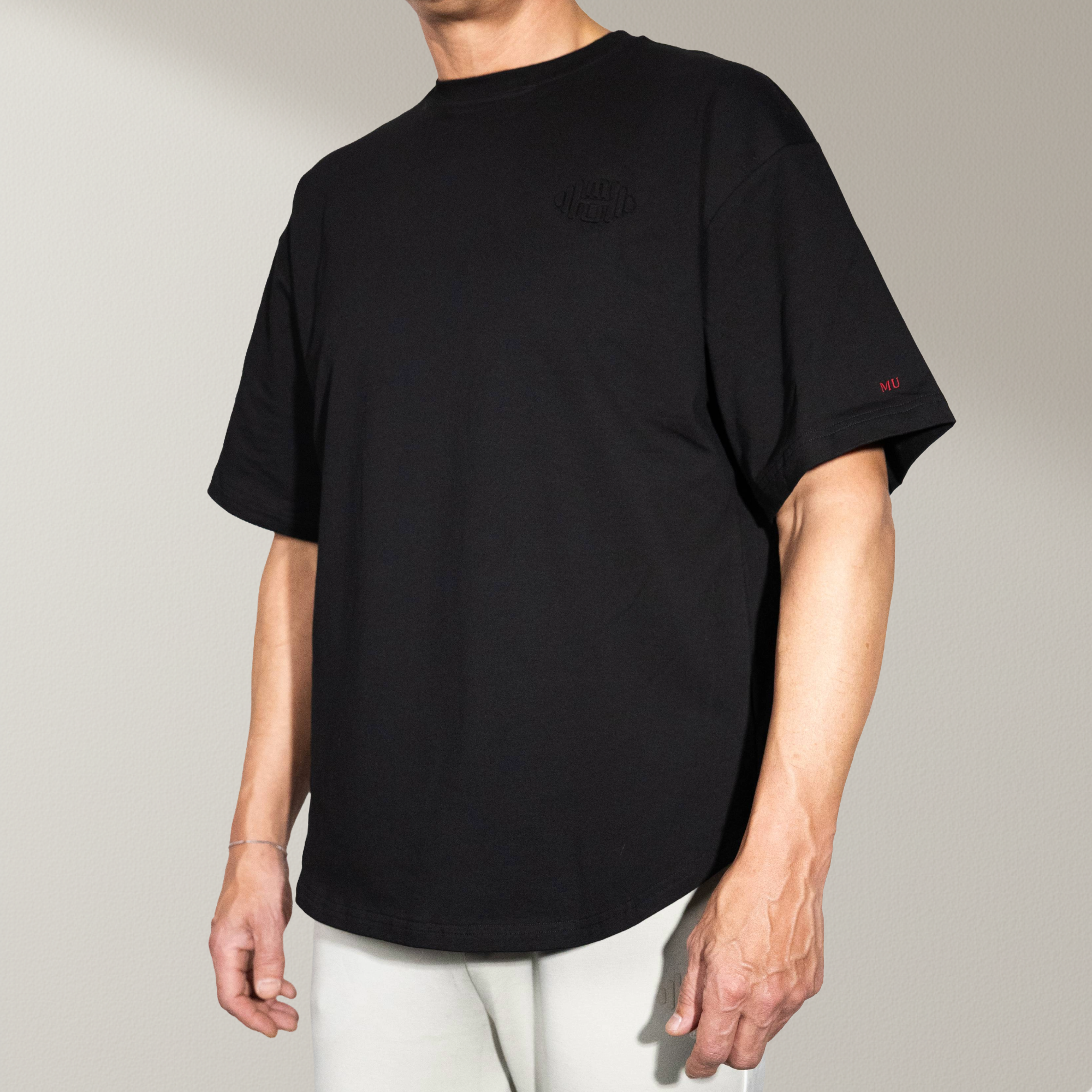 ROUND-EDGED OVERSIZED TEE Z1