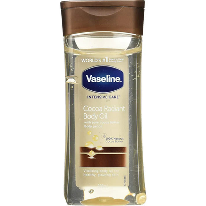 Vaseline Body Gel Oil – Voedt en Hydrateert voor Droge Huid (200ml)