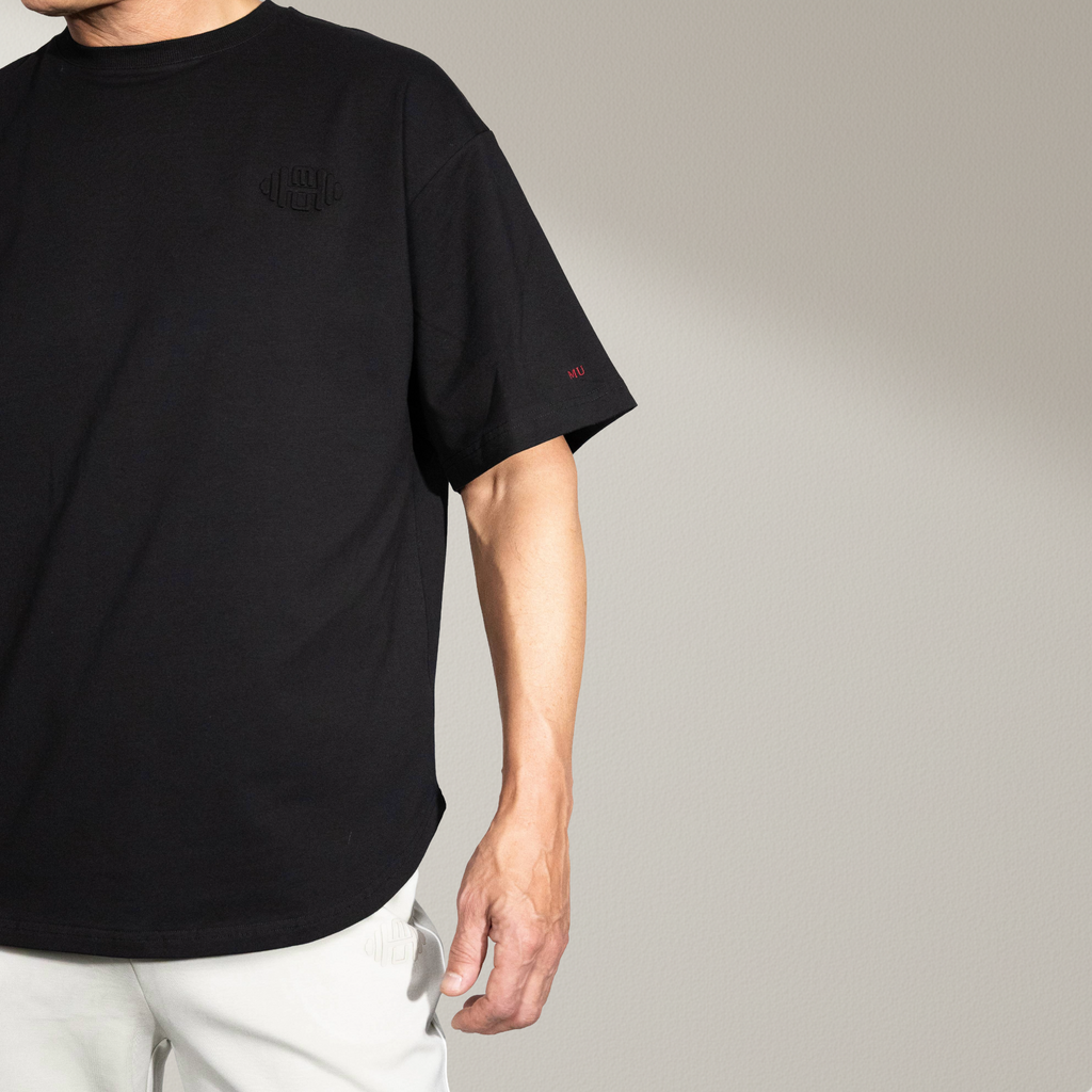 ROUND-EDGED OVERSIZED TEE Z1