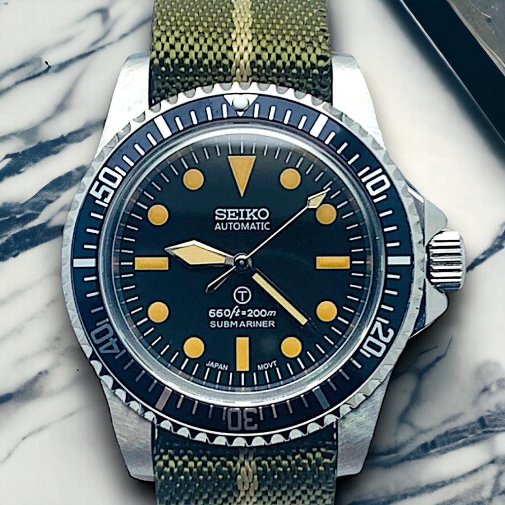 Custom Seiko Milsub Vintage Mod