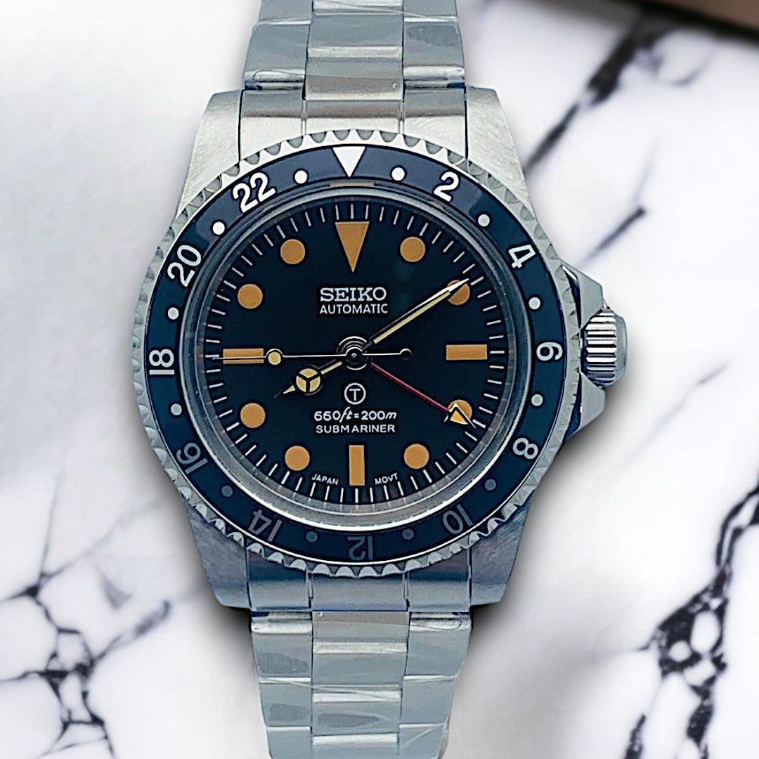 Custom Seiko Milsub Vintage Mod