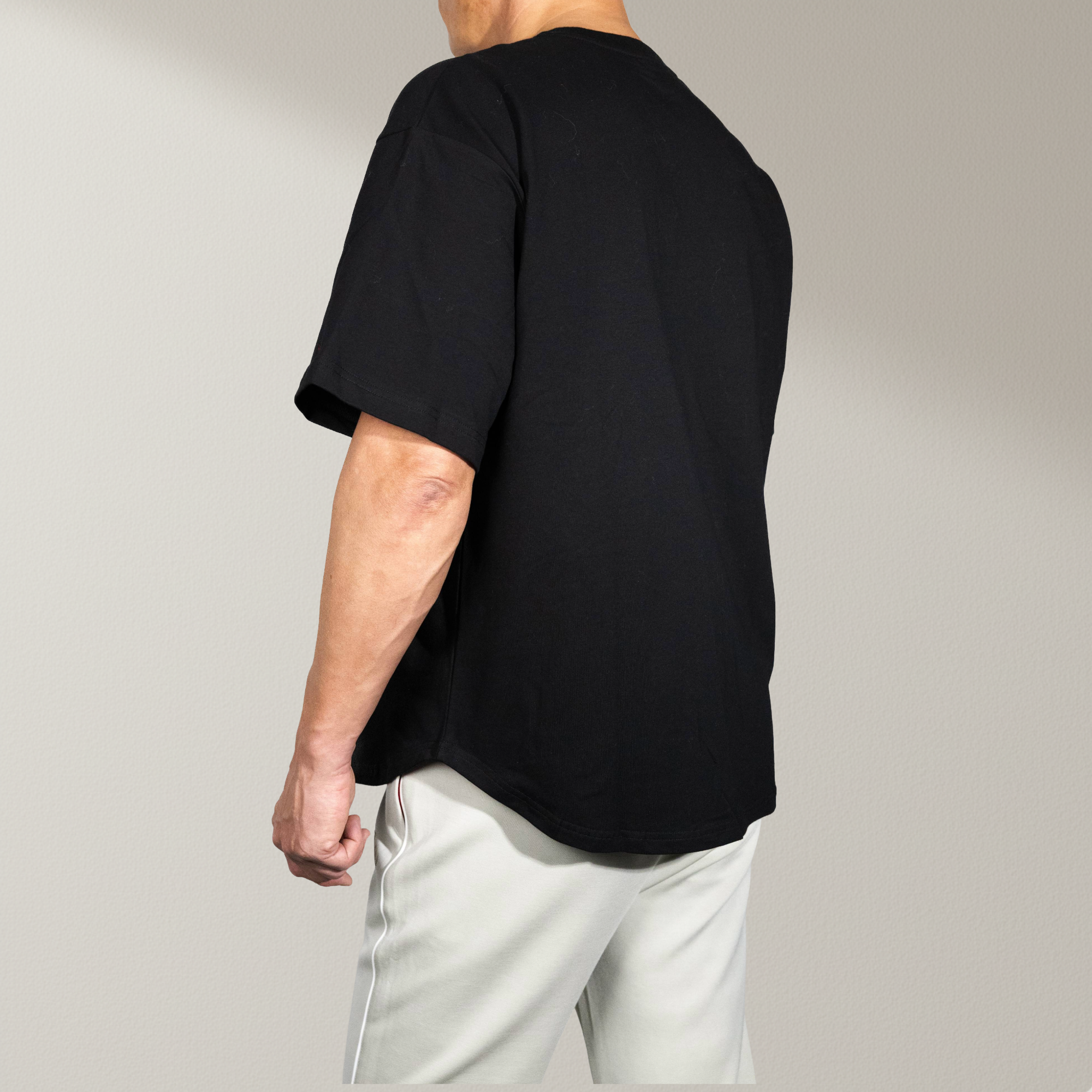 ROUND-EDGED OVERSIZED TEE Z1