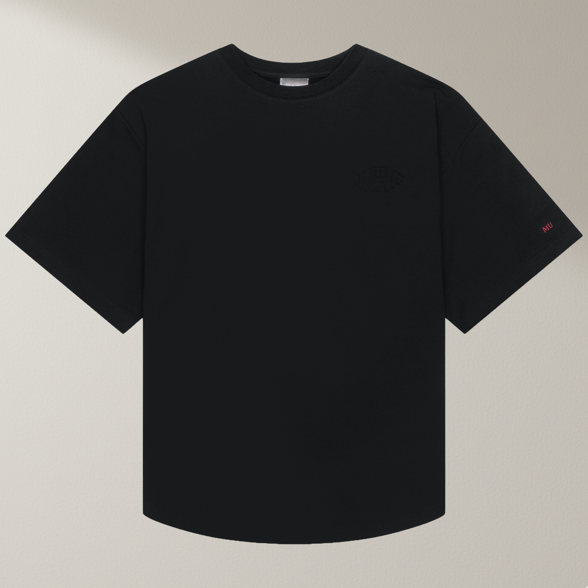 ROUND-EDGED OVERSIZED TEE Z1